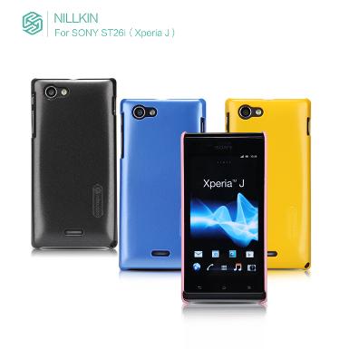 เคส Xperia J (Nillkin Multicolor Shell) แถมฟิลม์กันรอยชนิด HD